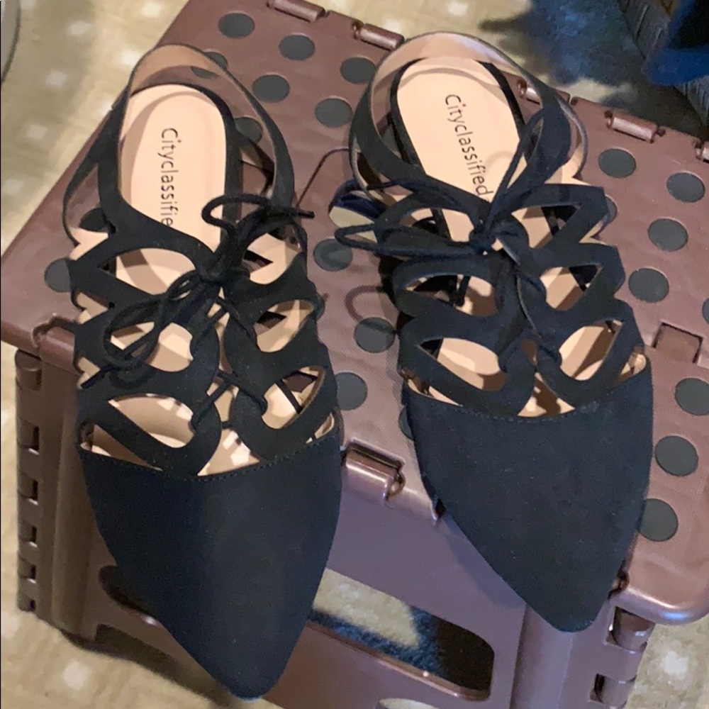 Gladiator like shoes